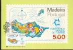 MADERE CARTE MAXIMUM NUM.YVERT 71 TOURISME CONGRES MONDIAL - Maximum Cards & Covers