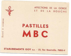 Buvard Pastilles Mbc - Chemist's