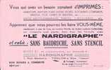 Buvard Le Nardigraphe - Produits Pharmaceutiques