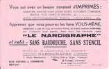Buvard Le Nardigraphe - Chemist's