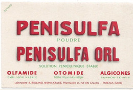 Buvard Penisulfa Orl - Produits Pharmaceutiques
