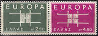 Grecia 1963 Europa 2 Vl  Nuovi Serie Completa - 1963