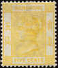 Hong Kong #41 (SG #58) SUPERB Mint Hinged 5c Yellow Victoria From 1900 - Nuevos