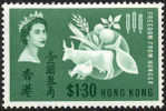 Hong Kong #218 Mint Hinged Freedom From Hunger Issue Of 1963 - Nuevos