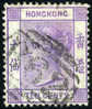 Hong Kong #14 (SG #30) Used 10c Violet Victoria From 1880 - Used Stamps