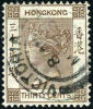 Hong Kong #48 (SG #61) Used 20c Brown Victoria From 1901 - Used Stamps