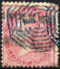 India #18 (SG #49) Used 8a Pale Carmine Victoria From 1855 - 1854 Compañia Británica De Las Indias