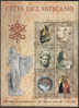 Collections D´Art Du Vatican.  Un BF Neuf **  # 6 Du VATICAN .   Cote  6.00 € - Blocks & Sheetlets & Panes