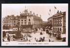 Super Early Real Photo Postcard Open Top Buses Piccadilly Circus & Regent Street London - Ref 539 - Piccadilly Circus