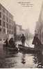 Crue De La Seine Paris Rue De Bercy Le 29 Janvier 1910 Cpa Animée - Überschwemmungen