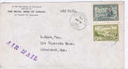 Carta, Aerea, ESTERHAZY 1949 (Canada), Cover, Lettre - Luchtpost