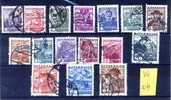 15.8.1934 -  FM Aus Satz  "Volkstrachten" -  O Gestempelt  - Siehe Scan (Vt  04) - Used Stamps