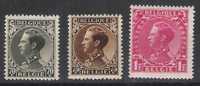 Belgie OCB 401 / 403 (*) - 1934-1935 Leopoldo III