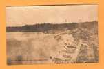 Rockingham NC    Real Photo Construction   Water Dam  Azo Stamp Box - Autres & Non Classés