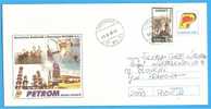 ROMANIA Postal Stationery Cover 1999. National Oil Company - PETROM SA - Pétrole