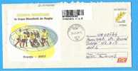 ROMANIA Postal Stationery Cover 2007. Rugby World Cup France 2007 - Rugby
