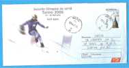 ROMANIA Postal Stationery Cover 2006. Sky - Invierno 2006: Turín