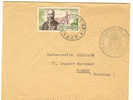 AEF - Congo Brazzaville - Lettre 1953 Avec Cachet Foire Exposition Brazzaville - Covers & Documents