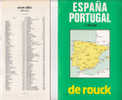 Carte De Rouck Espana Portugal 1/1000 000 - Cartes/Atlas