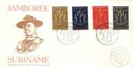 Suriname -  MI-Nr 446/449 FDC (s067) - Covers & Documents