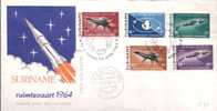 Suriname -  MI-Nr 441/445 FDC (s071) - Amérique Du Sud