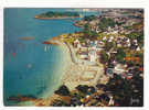 TREBOUL - DOUARNENEZ  -  La Plage Des Sables Blancs En Tréboul - Au Fond, L'Ile Tristan Et Le Grand Port De Douarnenez - Tréboul