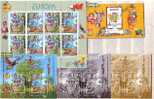 BULGARIA / BULGARIE  2010  EUROPE ( Children´s Books -animals ) Sheet + 3S/S + BOOKLET- MNH - Lapins