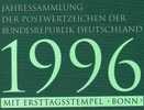 Jahres-Sammlung 1996 Mit 41 ETB,BRD 1834-1894 SST 130€ Ersttagblätter Illustrationen/documentation Year-books Of Germany - Collections (en Albums)