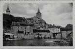 D86 - MONTMORILLON - NOTRE DAME, VUE DES BORDS DE LA GARLEMPE + Petite Animation  Au Lavoir - Montmorillon