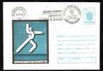 Enteire Postal With Fencing 1981+ Special Cancell Bucharest . - Fechten