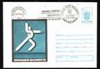 Enteire Postal With Fencing 1981+ Special Cancell Bucharest . - Esgrima