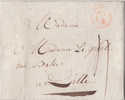 LETTRE COMPLETE AVEC CORRESPONDANCE GAND A LILLE  1785 - 1714-1794 (Pays-Bas Autrichiens)