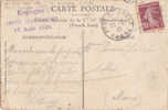 CARTE AVEC CACHET MARITIME "ESPAGNE  LAYETTE TRANSATLANTIQUE..." 1925  PAQUEBOT ESPAGNE - Correo Marítimo
