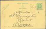 E.P. Carte Houyoux 30 Centimes Vert, Obl. Sc OOSTDUINKERKE Le 9 Juillet 1937 Vers Brugge  - 5498 - Postcards 1909-1934