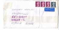 GOOD GB Postal Cover To ESTONIA 2001 - Good Stamped: Elizabeth II - Cartas & Documentos