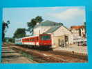 87) CPM - Train - Gare - N°89 - Les Autorail X 2218 ET X 2121 - Bénédictinc Quittent St-junien Aout 1992  EDIT- Gibiat - Saint Junien