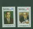 CHT0056 Dr Fazil Kucuk 145 à 146 Chypre Turc 1985 Neuf ** - Unused Stamps