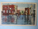 Flood View On Second Ave Jan 1937 Maysville KY-- Linen - Altri & Non Classificati