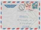 Poland Air Mail Cover Sent To Denmark Warszawa 17-3-1958 - Cartas & Documentos