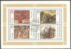 Bulgaria 1986 Mi# Block 169 Used - Sofia Academy Of Art, 90th Anniv. - Used Stamps