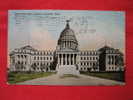 Jackson Ms   Mississippi Stae Capitol  Dec 1911 - Jackson