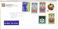GOOD CANADA Postal Cover To ESTONIA 2002 - Good Stamped: Christmas ; Order ; Olympic - Storia Postale