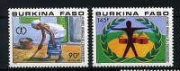 Burkina-Faso ** N° 741/742 - Journée Mondiale De L´environnement - Burkina Faso (1984-...)