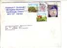 GOOD CANADA Postal Cover To ESTONIA 1996 - Good Stamped: Berries ; Christmas - Storia Postale