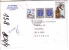 GOOD SLOVAKIA Postal Cover To ESTONIA 1997 - Good Stamped: Animal ; Coat Of Arms - Other & Unclassified