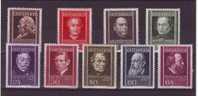 AUTRICHE   EFFIGIES DE MEDECINS CELEBRES - Unused Stamps