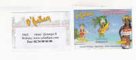 Petite Plaquette Publicitaire -  O´ CHATHAM  -  Soirées  :  Tahiti - Brésil - Caraïbes - Miniaturflaschen