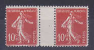 N° YVERT  138  TYPE  SEMEUSE      NEUFS LUXES  VOIR DESCRIPTIF - Unused Stamps