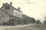 VIARMES  LA GARE VERS 1900 - Viarmes