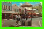 HAMILTON, BERMUDES - HEYL´S CORNER, FRONT STREET - ANIMATED - TRAVEL IN 1969 - - Bermudes